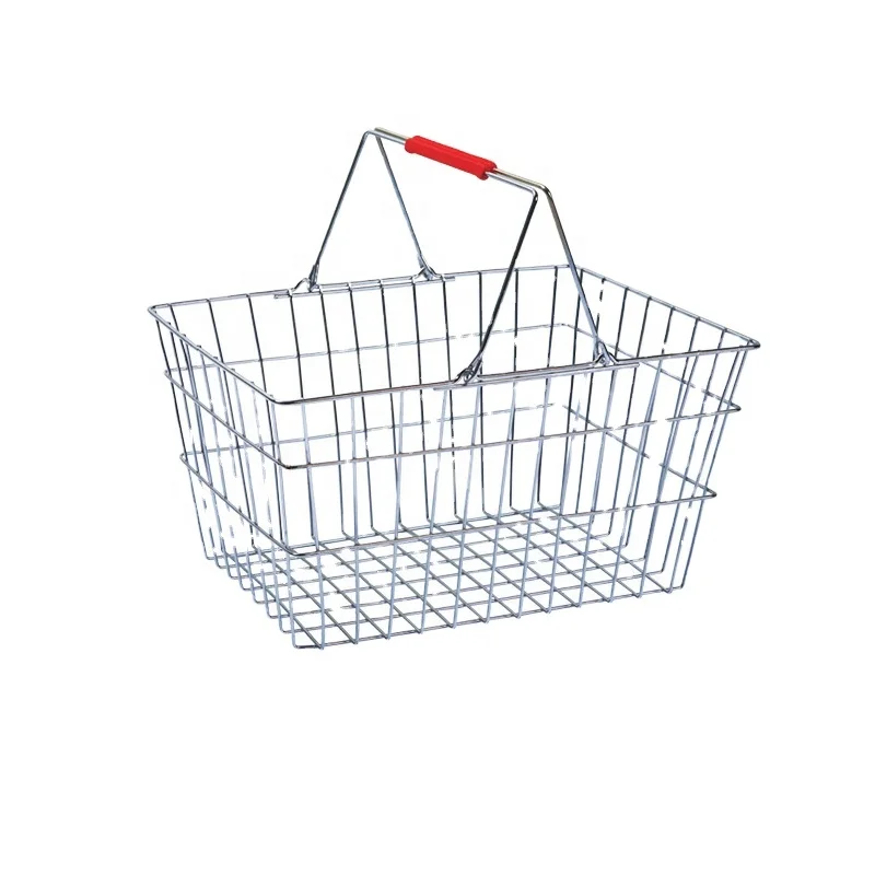 Корзина для покупок в супермаркете маленькие пластиковые тележки супермаркетов цена