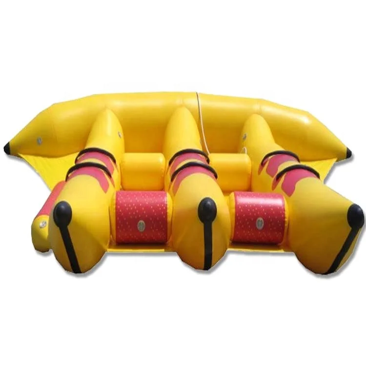 Commercial Inflatable Fly Fish Towable Tube Boat Toys  For Water Recreation