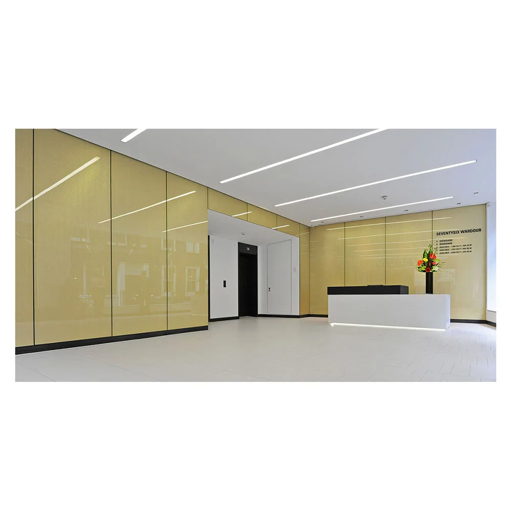 Hot Sale Woven Copper Wire Mesh Used For Decoration Laminated Glass