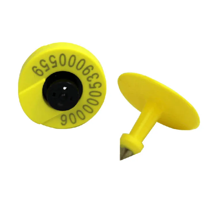 Factory Supplier Animal Microchip Rfid Ear Tag Cattle Earrings Farm Animals
