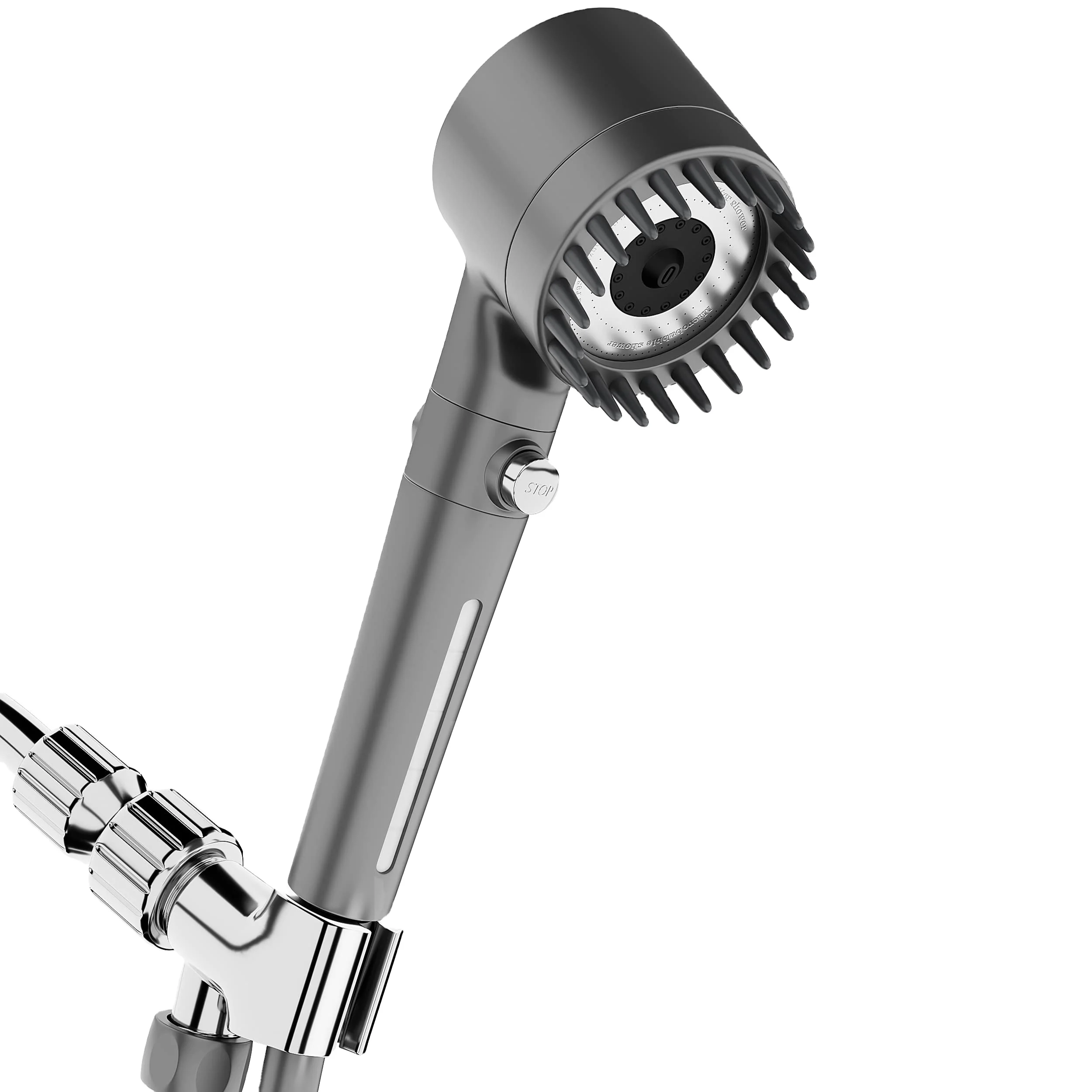 High Pressure Shower Head with Handheld Shower Hose