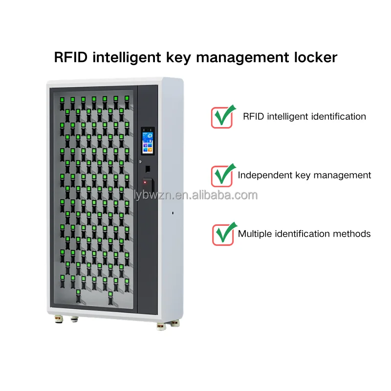 RFID Intelligent Key Cabinet Car Management With APP System