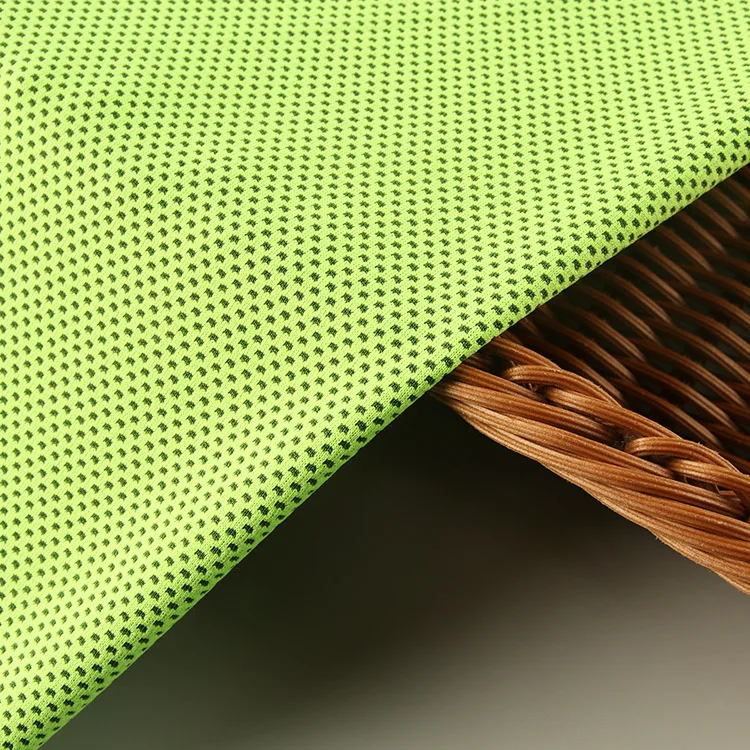 Polyester knitted mesh 75D sweat towel mesh 160g sportswear mesh casual outdoor basketball clothing fabric