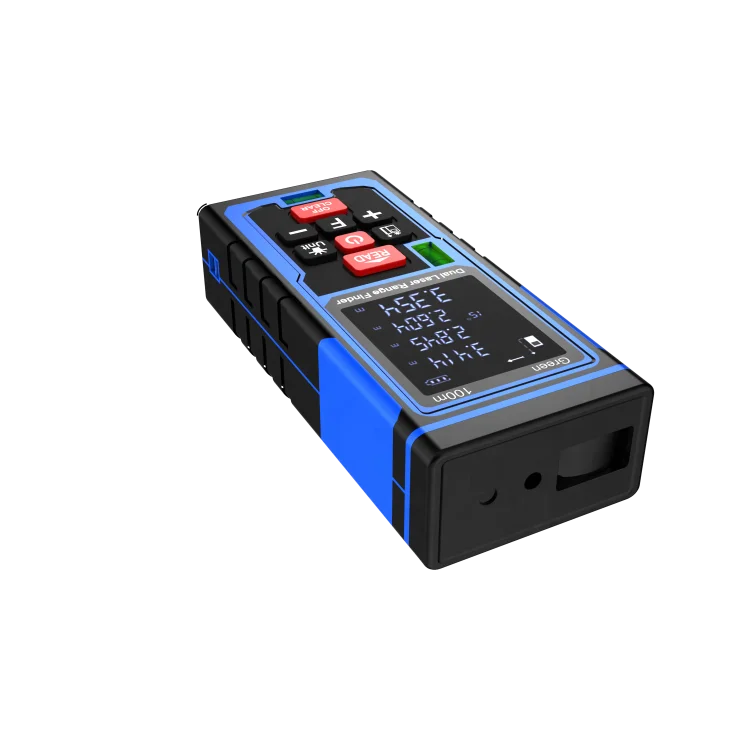 
100m Red&Green Dual Laser Distance Meter Digital Laser Rangefinder Laser Meter Distance Measure 