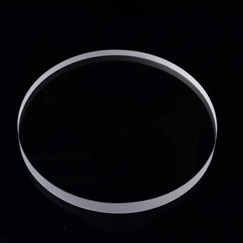 High Quality Clear Quartz Plate Fused Silica Quartz Glass Plate Heat Resistant Clear Round Optical Quartz Plates