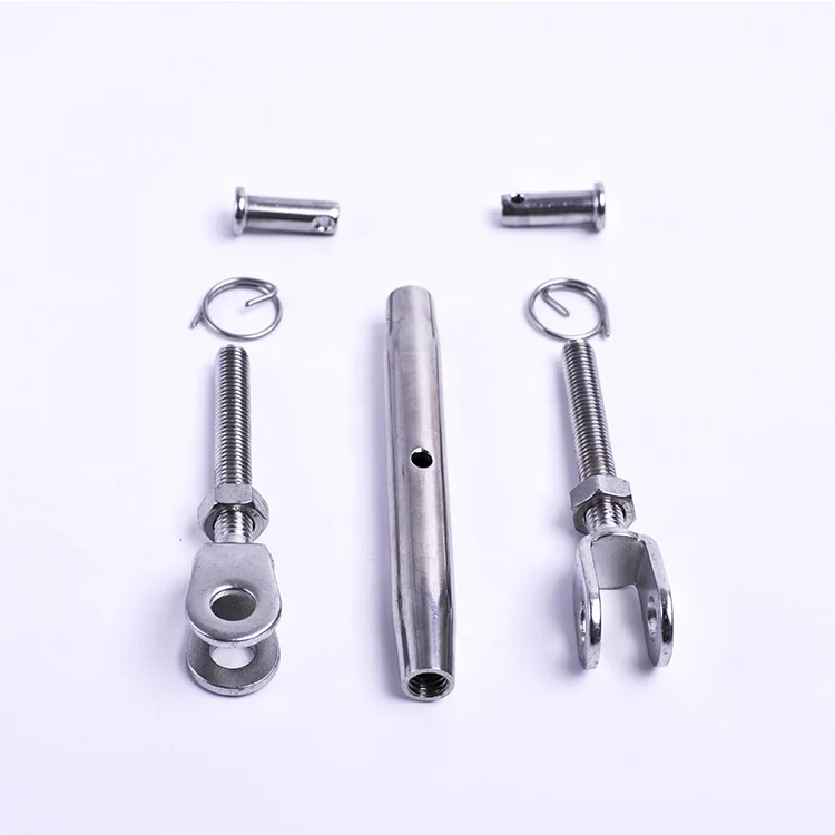 Cheap High Quality Stainless Steel 316 Grade Closed Body Turnbuckle with Jaw and Jaw