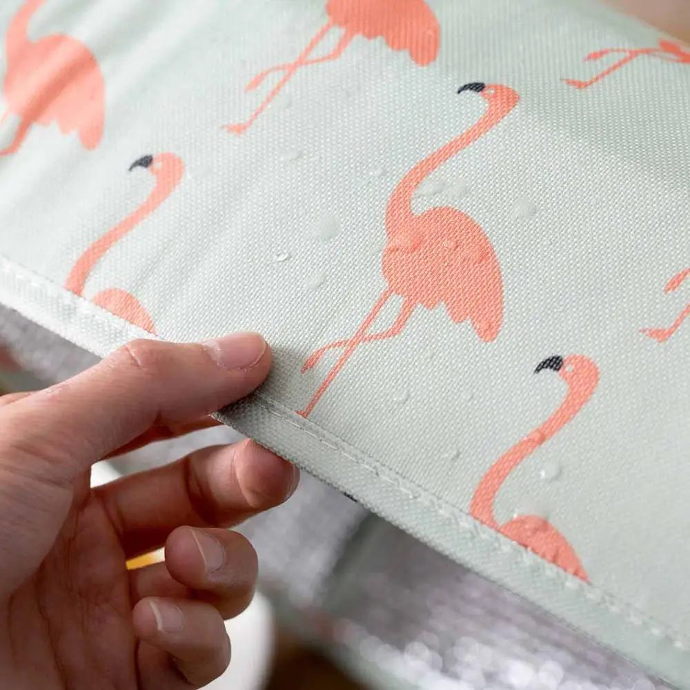 Cartoon Foldable Food Cover Keep Warm Reusable Aluminum Foil Cover Meal Covers Table Food Covers Kitchen Tools