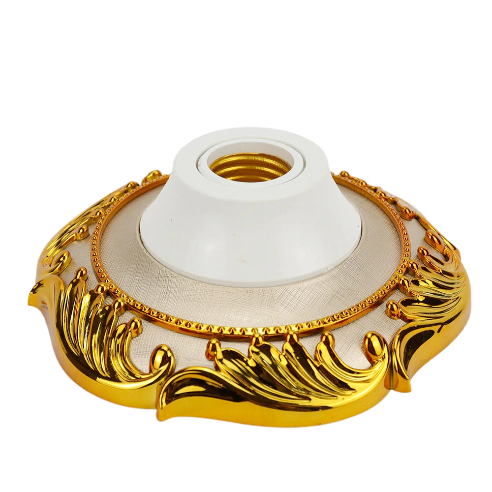 Рекламный логотип европейский дизайн интерфейса с медной резьбой электрические аксессуары держатель светодиодной лампы