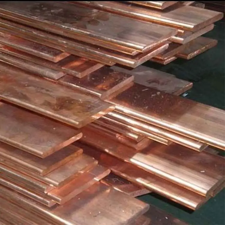 Best Seller 110 Zero Ground Copper Row Roll Copper Flat Bar For Lightning Protection