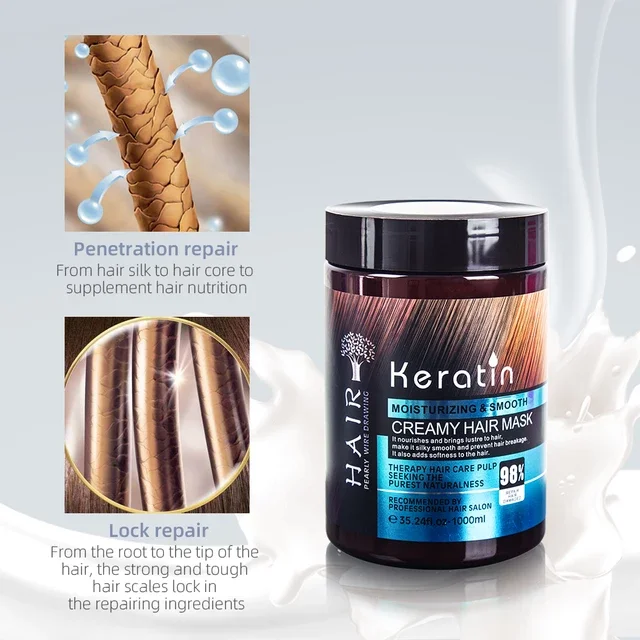 2020 new arrival fast repair keratin treatment  hair mask lasting nourishing hair