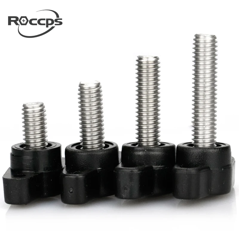 Medical and Packing Machines Parts Plastic Wing Knob Screws