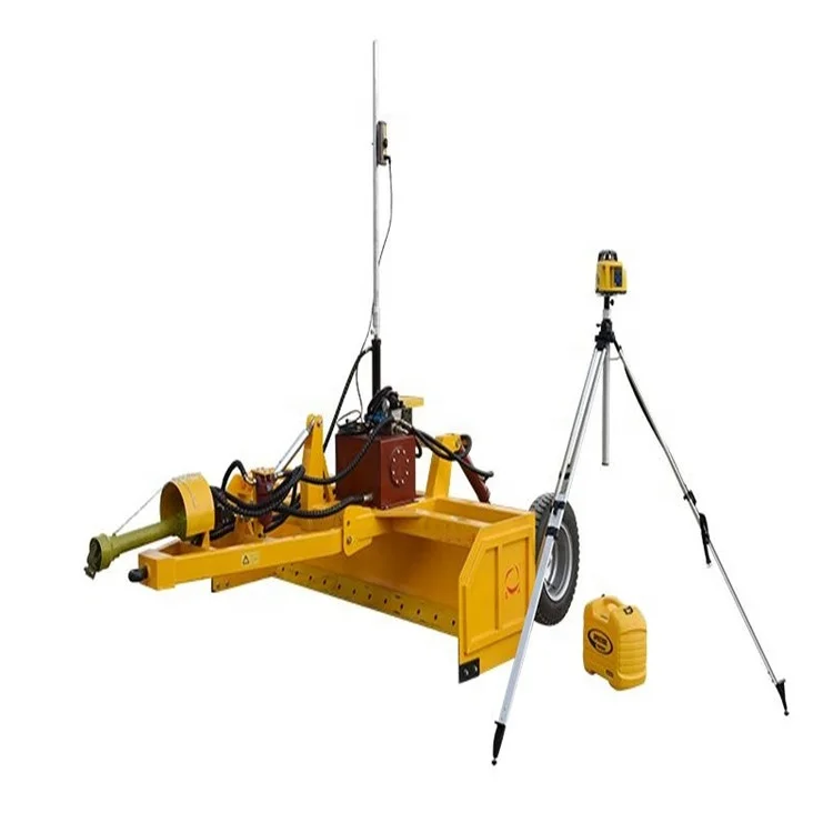 tractor accessories dual control laser land leveling scraper grader