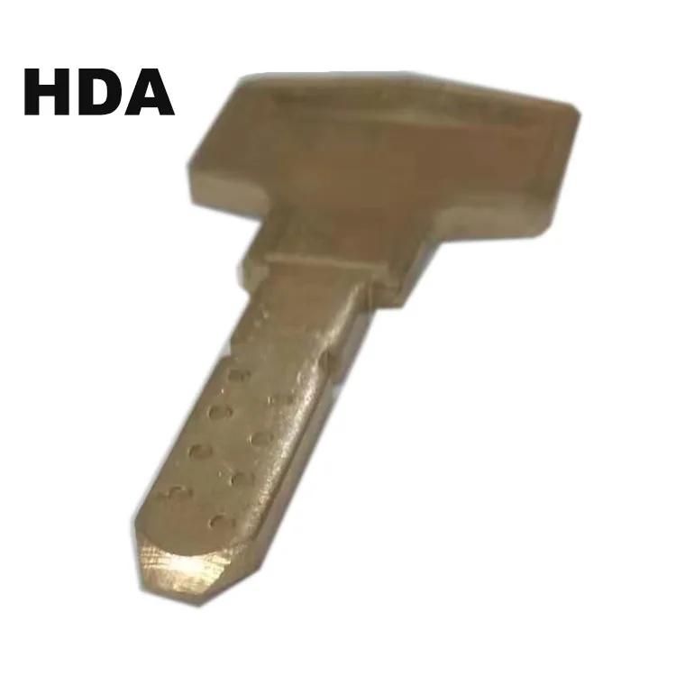 
Key Blank Manufacturer Produced Brass Key Blanks Used For South American Market 