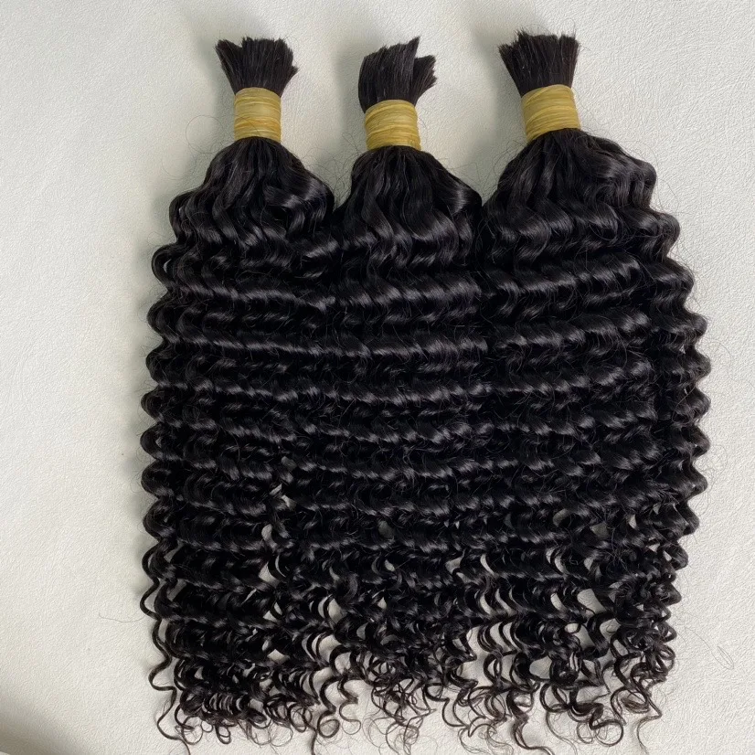 Кудрявые волосы из натуральных волос