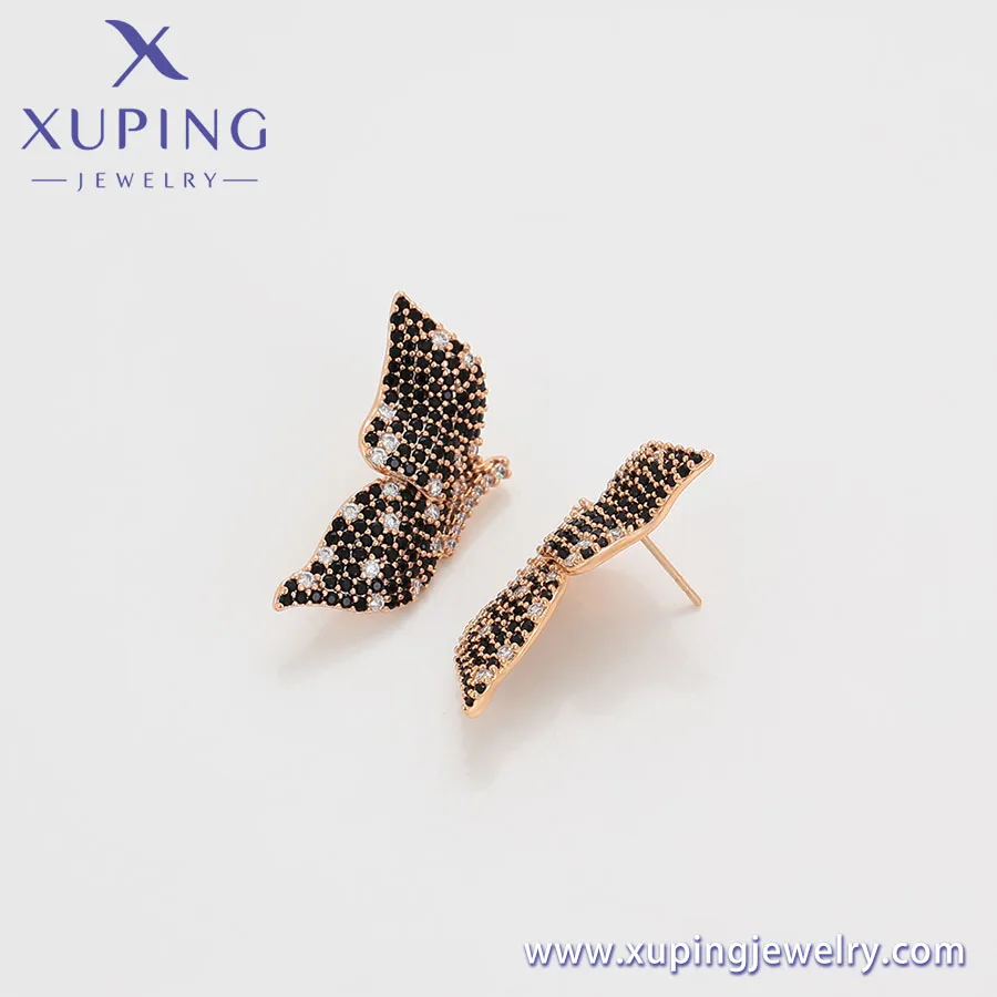 X000783584 XUPING Jewelry Elegent Butterfly Women Earrings Stud Earrings Fashion Jewelry Earrings Women