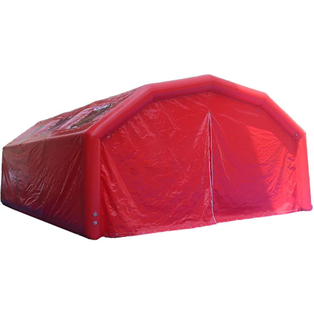 Inflatable Tunnel Refugees Tent Outdoor Portable Pvc Rainproof Hospital First Aid Inflatable Large Emergency Medical Tent