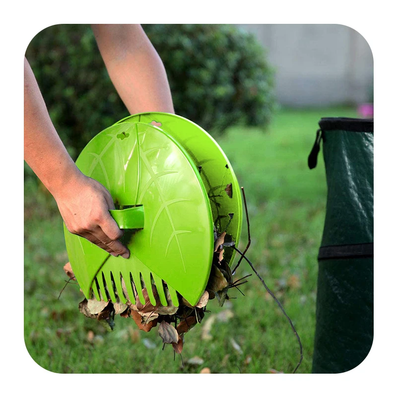 Winslow & Ross Portable Rubbish Pick Up Tool Handheld Grabs Gather Leaf Scoops Garden Leaf Grabber for Lawn