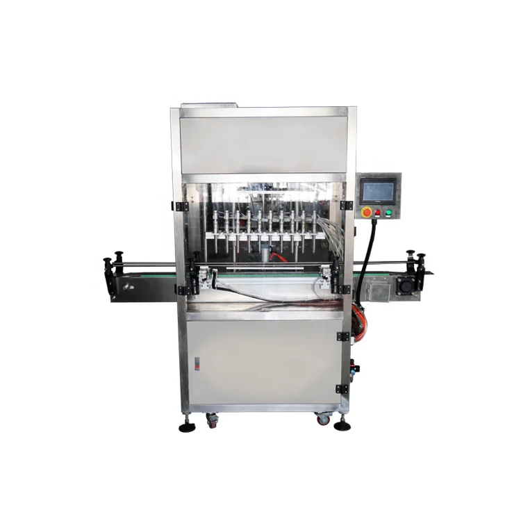 
Guangzhou Leva 2/4/6/8 Heads Customized Automatic Bottle Liquid Filler Bottled Water Juice Wine Oil Tin Can Filling Machine 