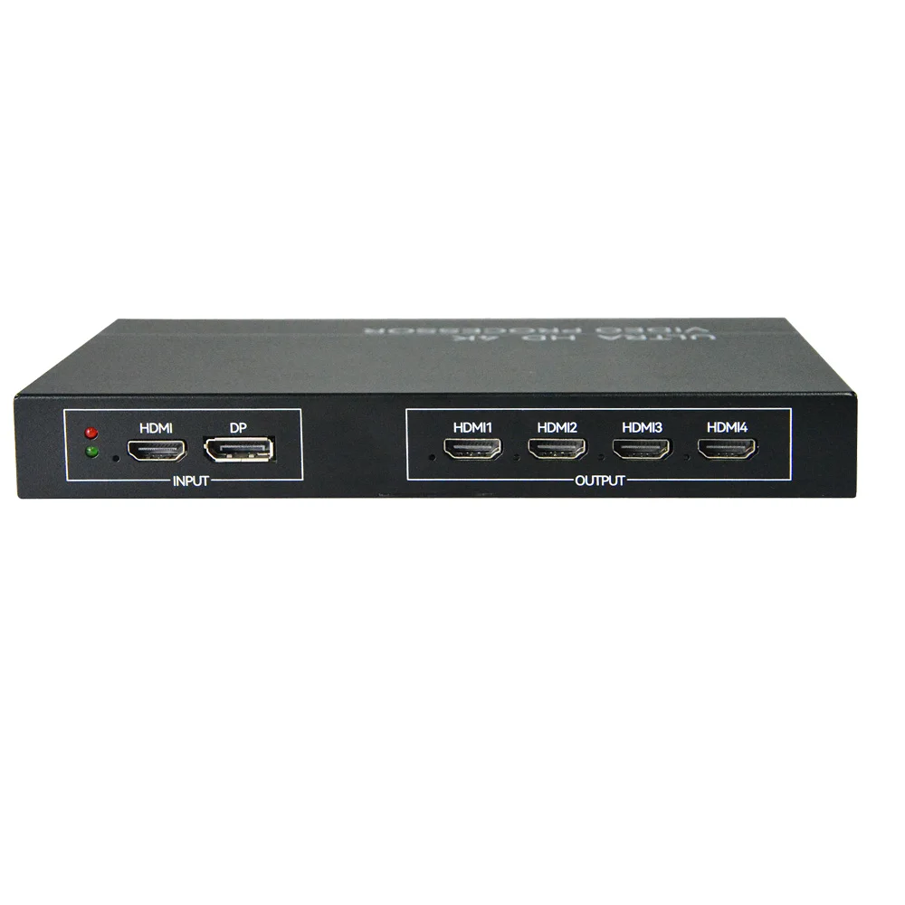 DP video wall controller 4k 8k resolution input signal supported and point to point display