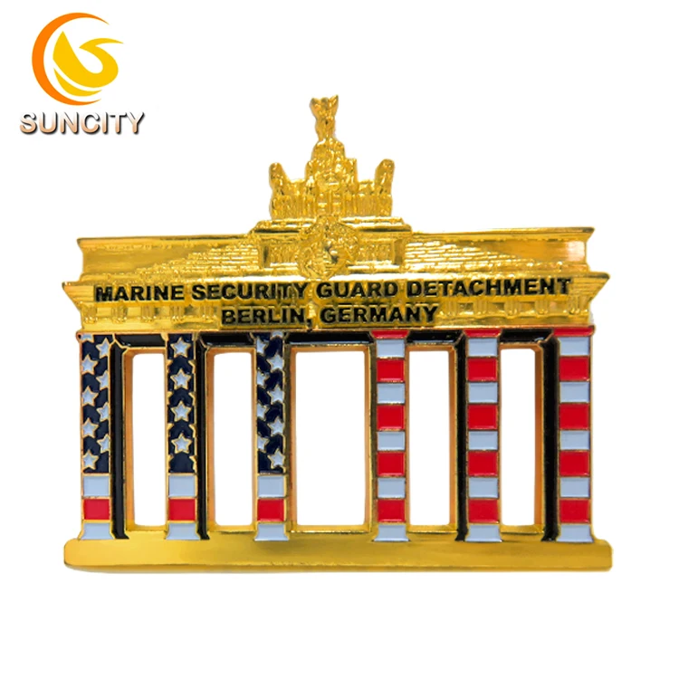 High quality customer oem series Gorgeous gold military medals