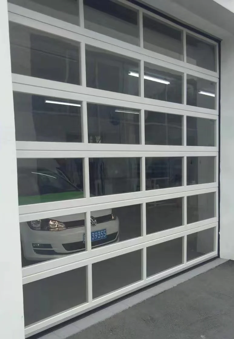 Glass Panel Garage Doors Glass Garage Door Prices Clear Glass Garage Door