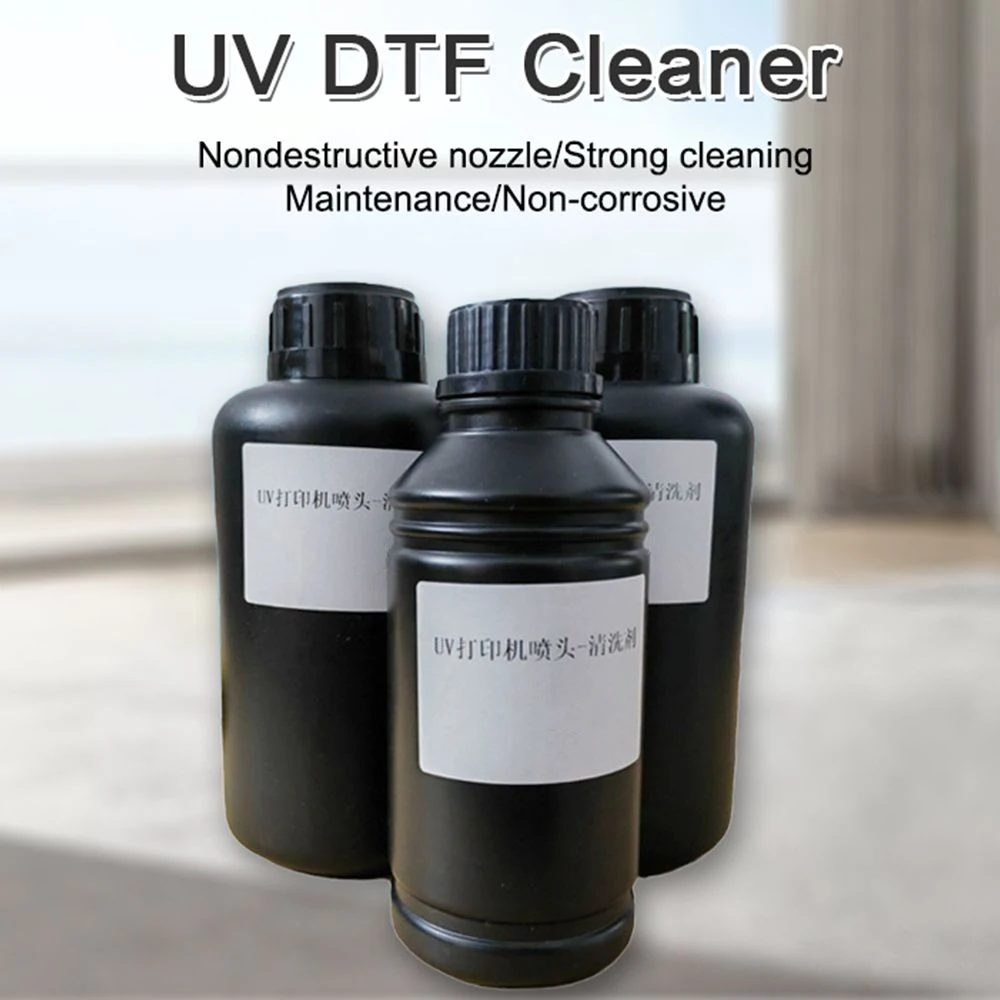 Solvent Ink Cleaning Solution With Head Cleaner Fluid Liquid Solution DTF Liquid For UV DTF Printer