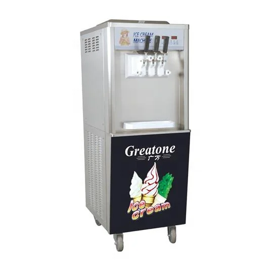 commercial soft floor type Ice Cream Machine soft ice cream maker hot sale