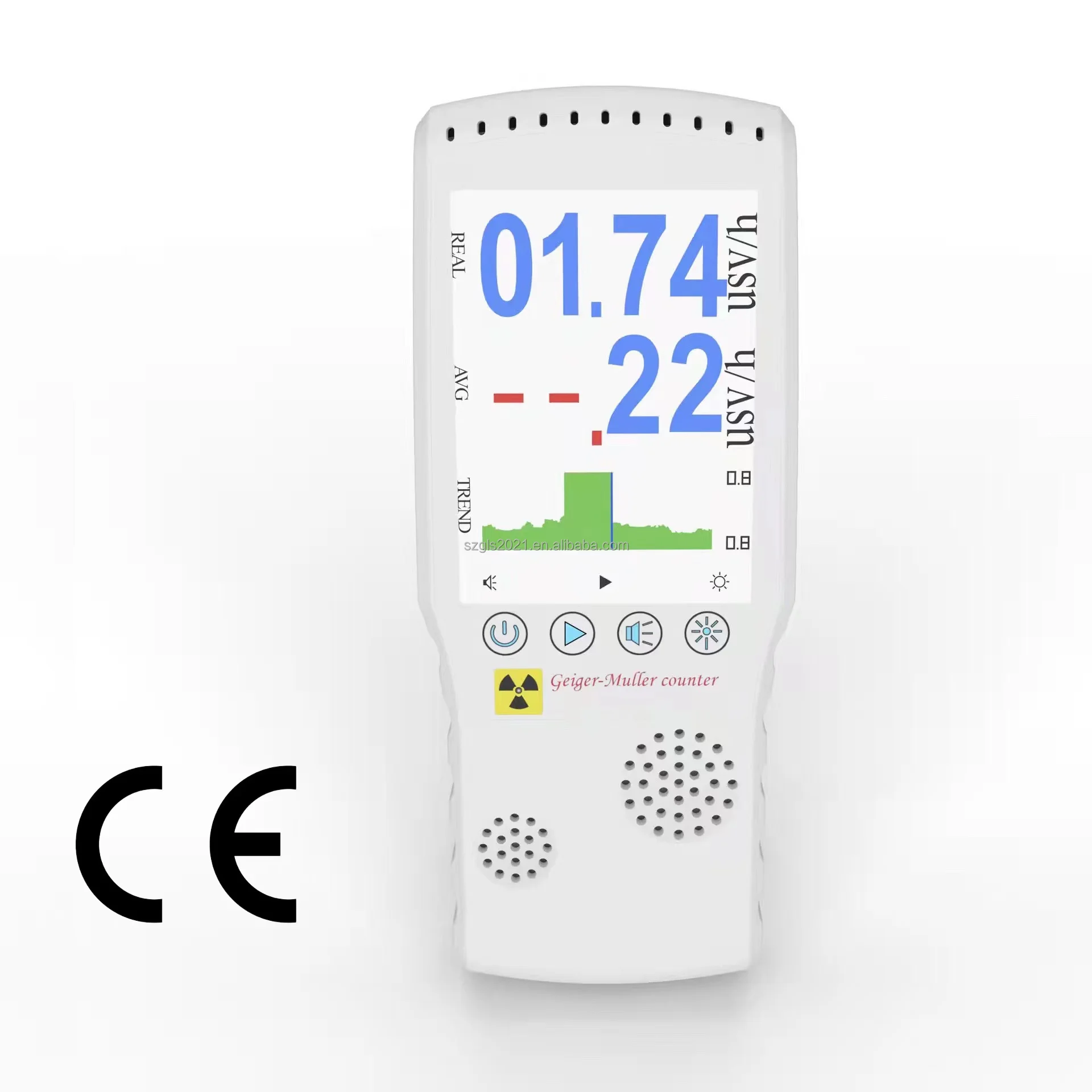 Gas analyzer for food nuclear radiation handheld Gas Analyzer