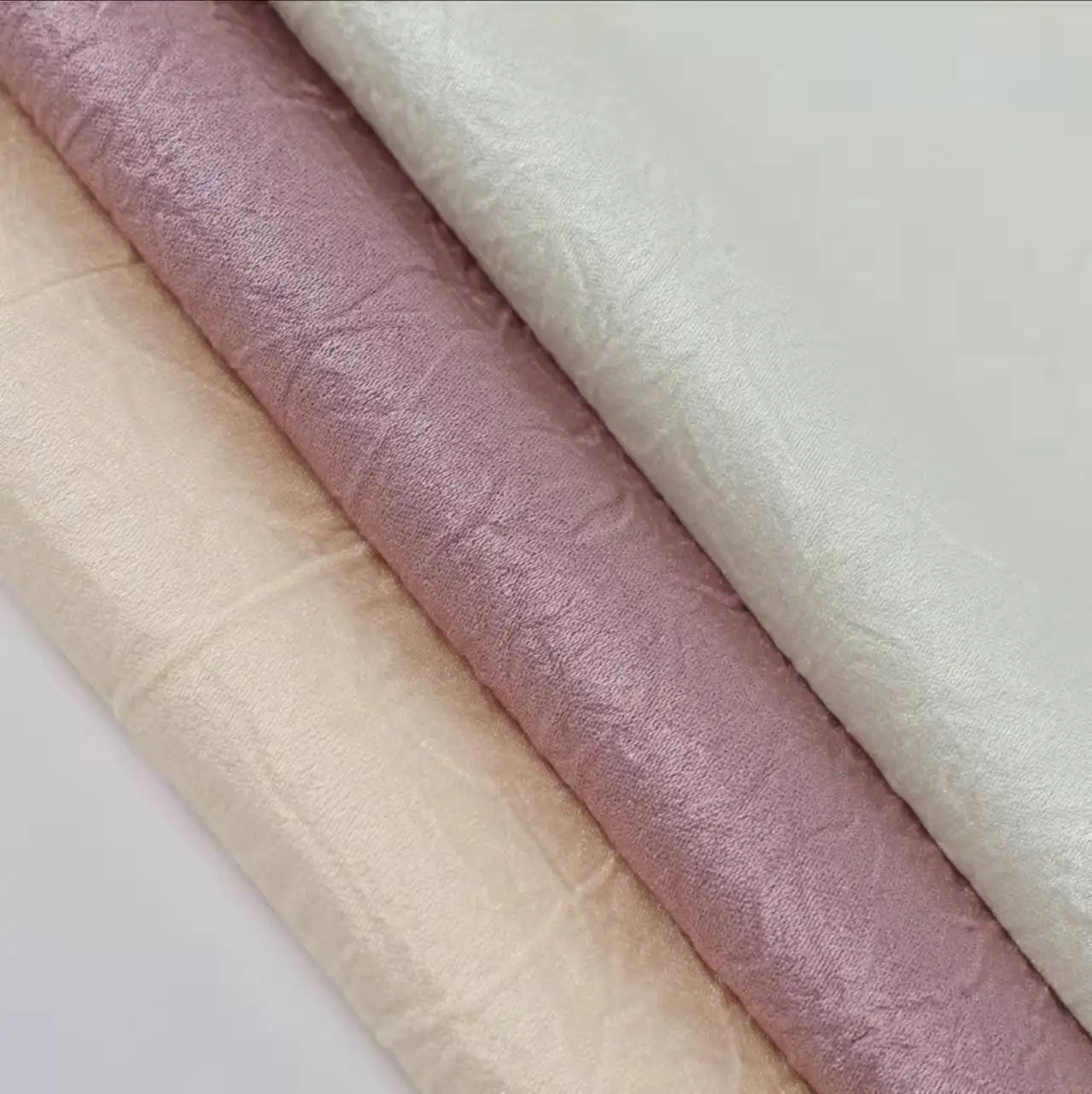 fashionable clothes dubai hijab abaya material solid dyed wrinkle fabric for garment