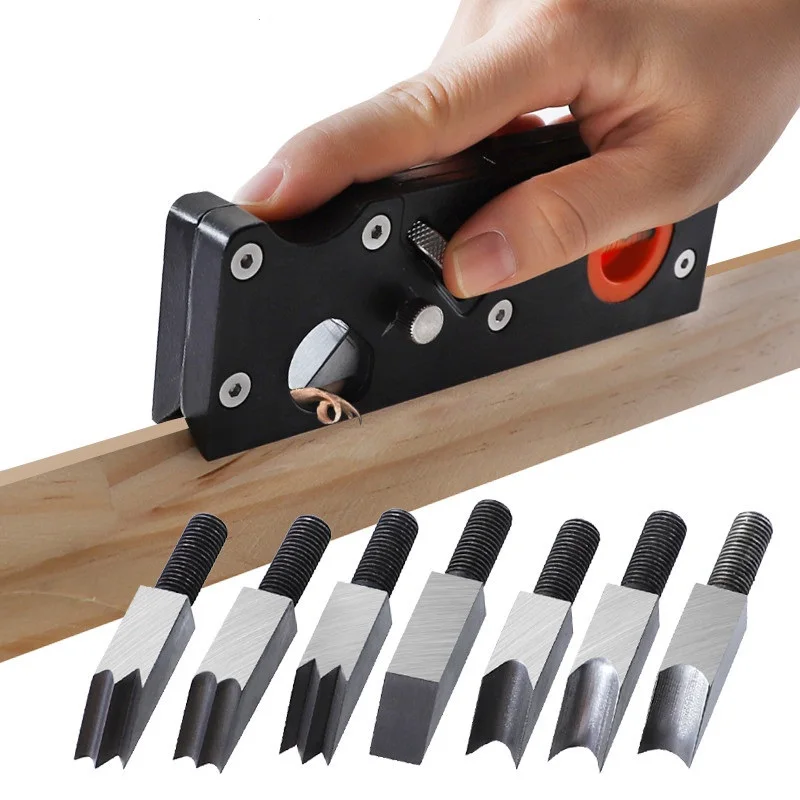 DIY chamfering tool for woodworking 45degree angle wood chamfer plane