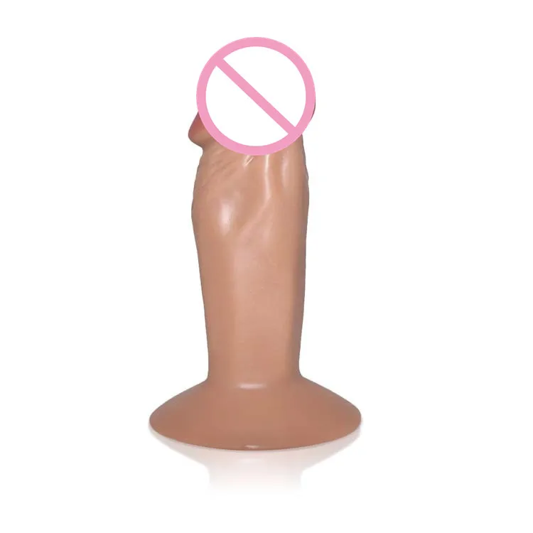 Realistic Mini Dildo with Suction Cup 4.3 Inch Small Adult Sex Toy  lifelike SILICONE DILDO for woman Anal Plugs