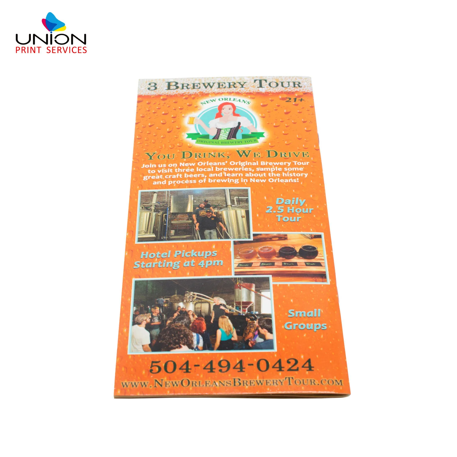 Restaurant Hotel Pub Activity Accordion Folded Map Navigation Guide Brochure For City