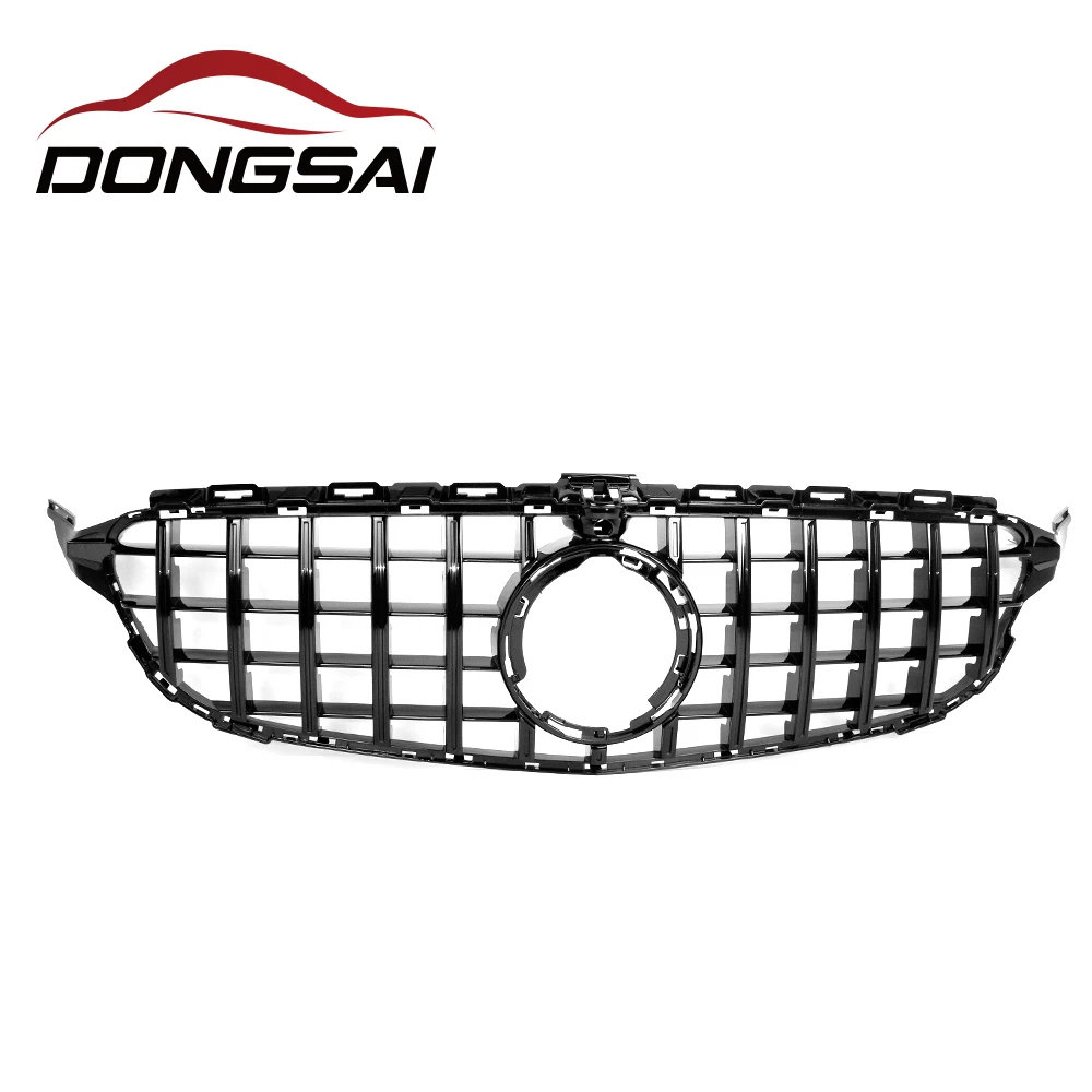 C Class w205 front black for benz c class grill for mercedes amg gt grill