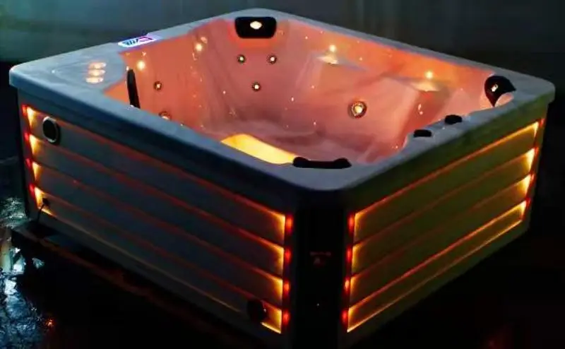 Bathtub Manufacturer Sale Best Freestanding Acrylic Portable Led Air Jet Whirlpool Bathtub Hot Tub