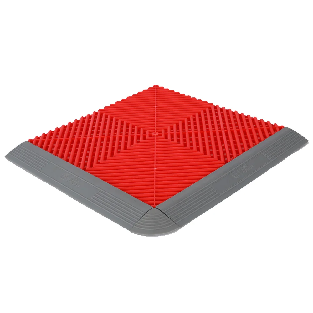 
Anti slip Removable interlocking PP Garage Floor tiles Rubber floor for Garage hangar patio showroom event floor 