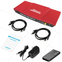 2x1 Seamless HDMI KVM Switch w/ PIP up 4k@30Hz
