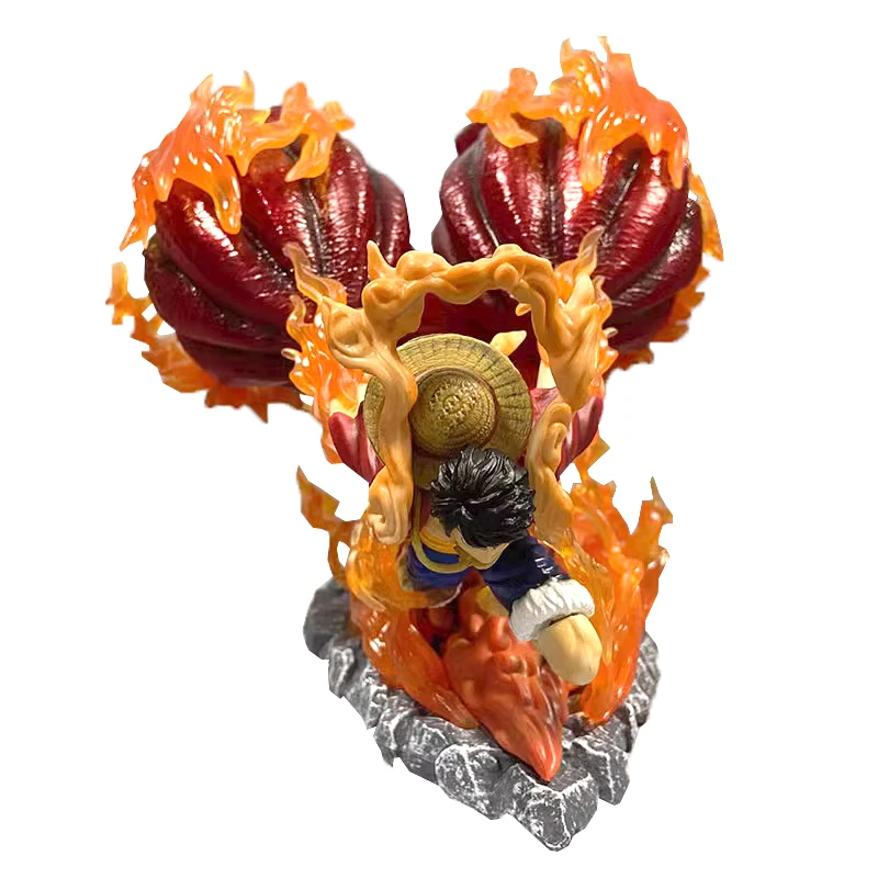 2024 New style Hot sales Two types GK One pieced Straw Hat Pirates Nika Luffy Gear third model Anime Figure Cartoon-Character