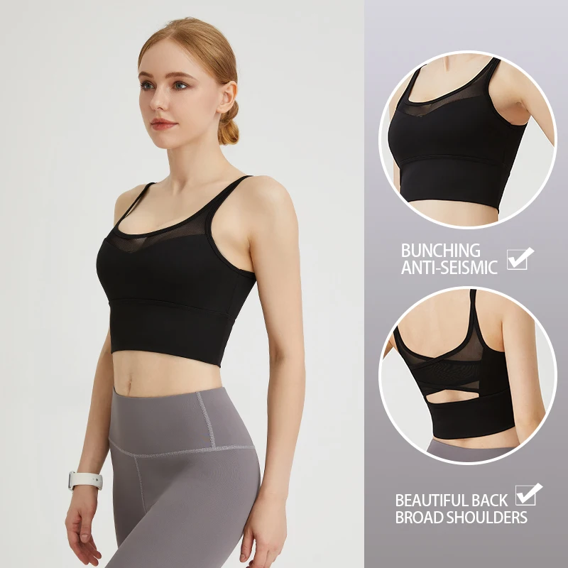 wholesale quick dry sport bra popular Women Seamless Activewear Fitness Gym Wear Sportswear Crop Top Yoga Set Leggings Set