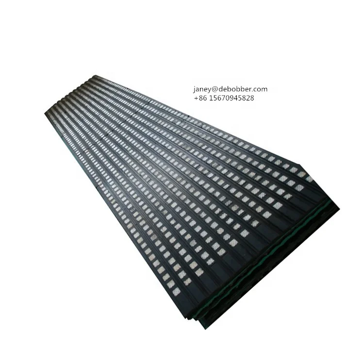 Ленточный конвейер керамический резиновый лист для шкива