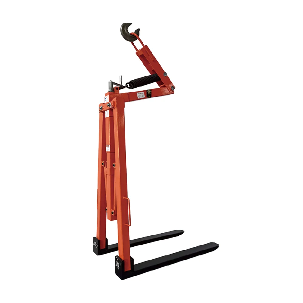 Manufacturer Direct Convenient High Capacity Metal No Slings Crane Fork Pallet Fork