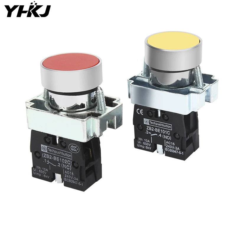 Push button switch XB2BA31C/42/51/61/21 self reset inching circular point contact power start button