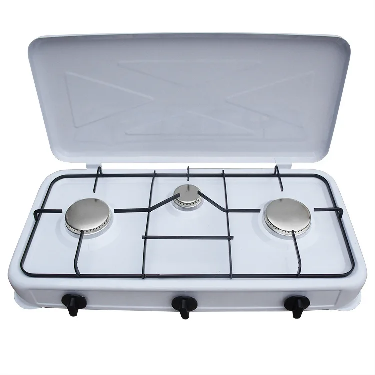 Modern novel Low price Factory Manufacturer 4 Burners Portable Gas Stove for Home Kitchen Camping