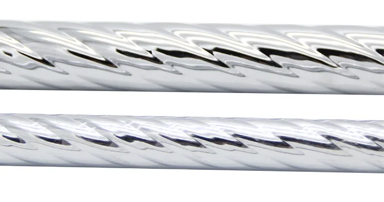 Low Price Iron Curtain Tube 28mm Curtains Pole Twist Pipe Morocco AB Color Curtain Rods