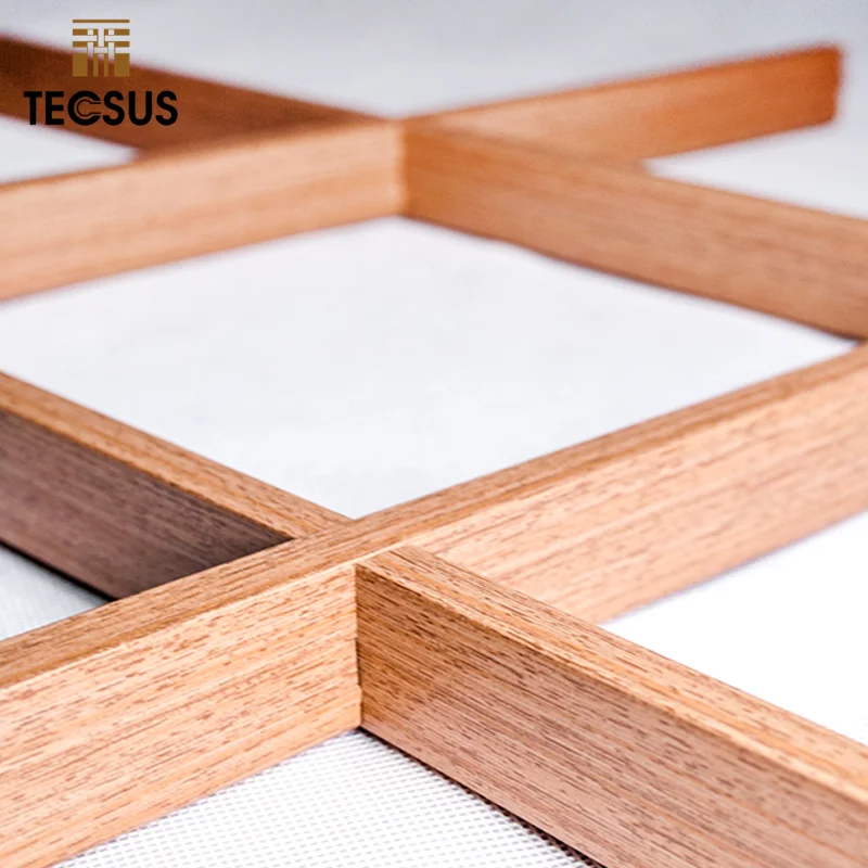 Hot Sales Aluminum Grid Ceiling Designs Grille Ceiling Panel For Shop