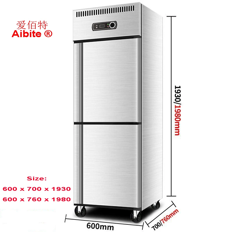 
2020 Best Commercial Refrigerator 2/4/6 glass door freezer for Restaurant 