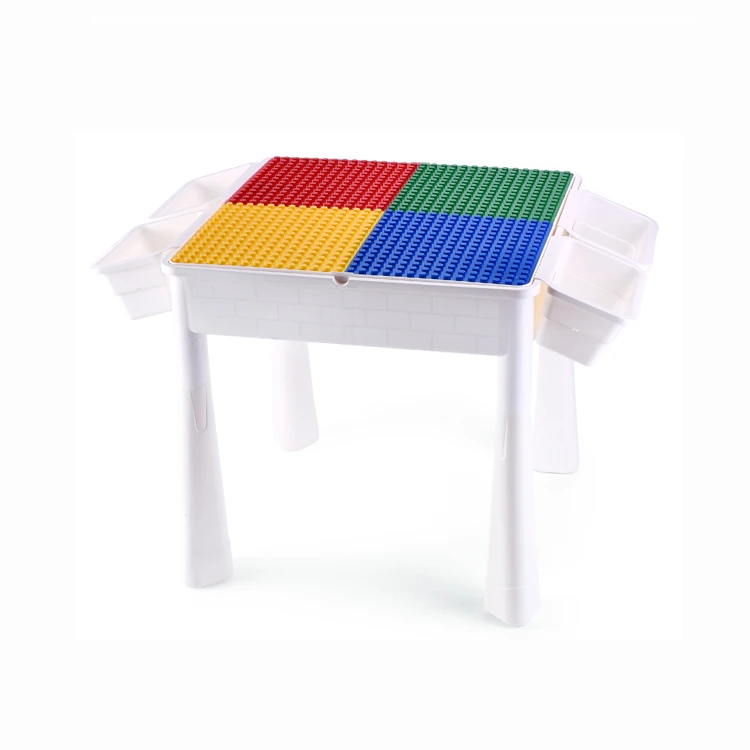 
Educational Building Blocks Desk Toys Plastic Kids Learning Table for Children 