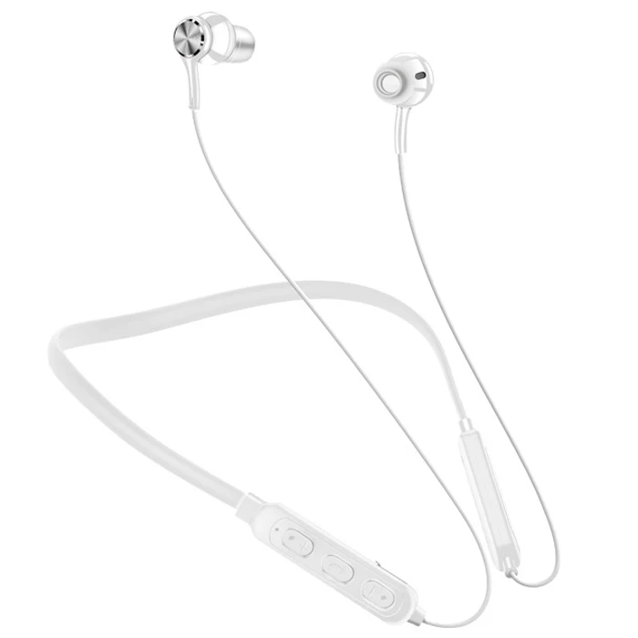 
Noise cancelling stereo neckband wireless earphone headphone headsets 