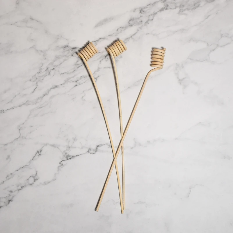 Natural Decoration eco friendly Curly Shaped Rattan Reed Diffuser Stick for Flameless Home Fragrance Reed Diffusers