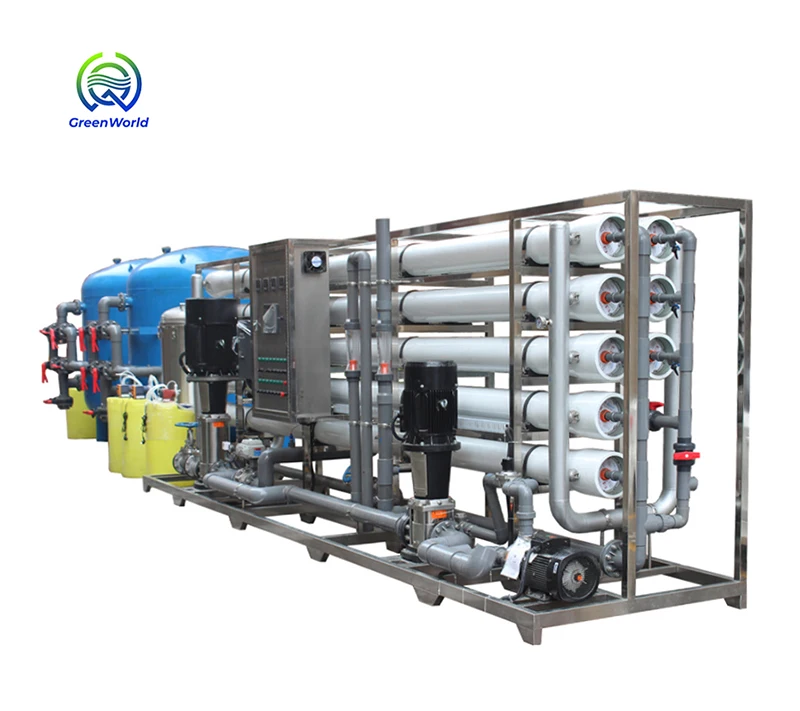 Factory Water Treatment Equipment Groundwater Well Water Reverse Osmosis Machinery RO Filter Plant Mineral Water Making Machine