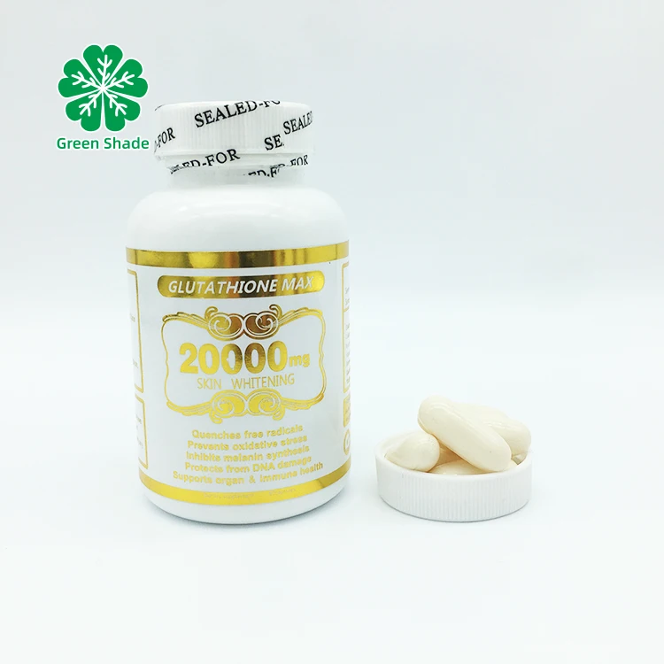 Customize Your Label 20000mg Glutathione Powder Collagen Capsule Pills L-glutathione Skin Whitening Softgel Capsule